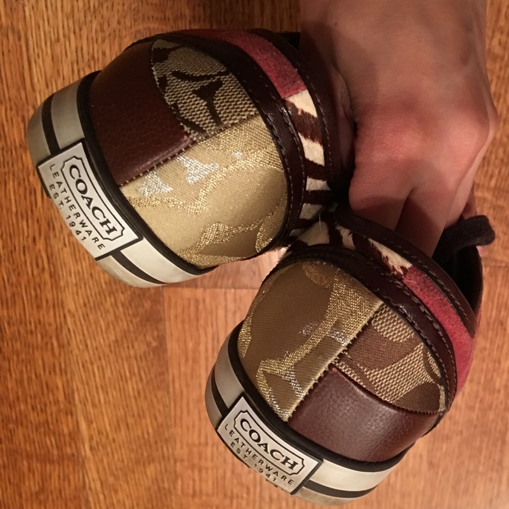 Coach Patchwork Leather Sneakers, 6 - image 4